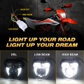 Lx-light 65w Led Headlight Hi Lo Beam Drl For Dirt Bikes Off Road Xc Sx Sx-f Sxf Exc Exc-f Pit Bike Atv