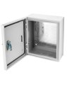 Heavy-duty Outdoor Electrical Box Fiberglass Reinforced Polyester Steel 12x10x6 Inches With Lock Keys For Industrial Mall 