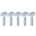 1 4-20 X Thumb Screws 10pcs Carbon Steel Fully Thread Galvanized Finger Tight Racket Screw 