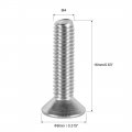 Uxcell M4x16mm Flat Head Machine Screws Phillips Cross Screw 304 Stainless Steel Fasteners Bolts 50pcs