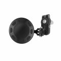 Ken Sean 98001 3 Round Black Bar-end Motorcycle Mirror For 7 8 4 Handle Bars 5 Cm Right Left Side 
