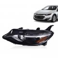 G-plus Headlight Assembly Compatible With Chevy Malibu 2019 2020 2021 2022 Driver Side Lh Headlamp Clear Lens Black Housing