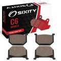 Sixity C6 Front Ceramic Brake Pads For Suzuki Gs850gl Gt Gx Glt 1980-1981 Complete Set 