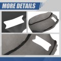 Factory Style Front Center Console Lid Armrest Cover Skin Compatible With Lexus Ls430 2001-2006 Black