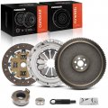 A-premium Transmission Clutch Kit With Flywheel Compatible Suzuki Samurai 1985-1995 Sidekick 1989 Sj413 1985 1 3l Replace
