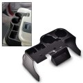 Center Console Cup Holder For Ford F250 F350 F450 F550 Super Duty Truck 1999 2000 2001 Black
