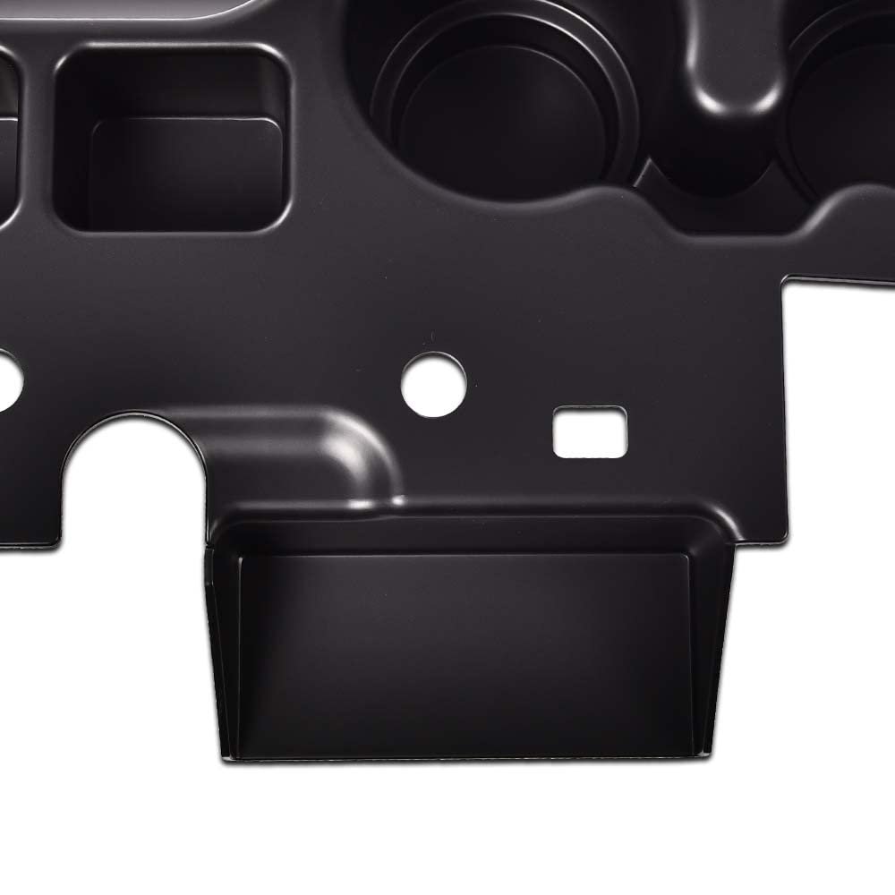 Center Console Cup Holder For Ford F250 F350 F450 F550 Super Duty Truck 1999 2000 2001 Black