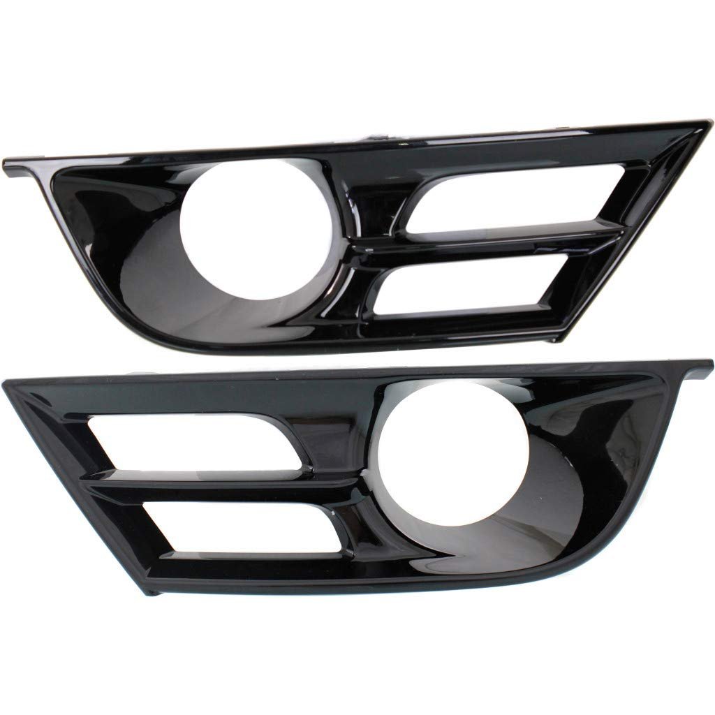 Fog Light Cover Pair For Chrysler 200 2015 2016 2017 Driver And Passenger Side Primed With Adaptive Cruise Control Ch1038179
