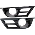 Fog Light Cover Pair For Chrysler 200 2015 2016 2017 Driver And Passenger Side Primed With Adaptive Cruise Control Ch1038179 