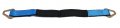 Mytee Products 8 Pack 2 X 36 Heavy Duty Tie Down Axle Straps With D-ring And Protective Sleeve 10 000lbs Capacity For Car 