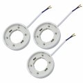 Gx53 Standard Base Socket 3-pack Twdrtdd Lamp Holder Connector For Light Bulb 