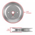 Caltric 42 Deck Spindle Blade Pulley Belt Kit Compatible With Husqvarna Lth130 Yth150