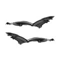 Front Fender Liners For Oldsmobile Cutlass 1997 1998 1999 Driver And Passenger Side Pair Section Replacement Gm1249121 