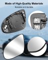 Driver Side Mirror Glass For Toyota Camry 2012 2013 2014 2015 2016 2017 And Avalon Hybrid 2018 Power Heated Rear View