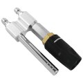 Adjustable Downstream Soft Wash Nozzle 2 In 1 Shooter Tip M5 Long Reach Soap Twist 0 To 60 Degrees Spray Pattern For Pressure 