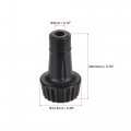 Uxcell On Off Replacement Light Turn Switch Knob Lamp Socket Extension Knobs 20mm Length Black 30pcs