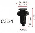 Autobahn88 Front Rear Bumper Clip Compatible With Honda Acura Oem 91503sz5003 91509s47003 91503s7s003 Pack Of 20