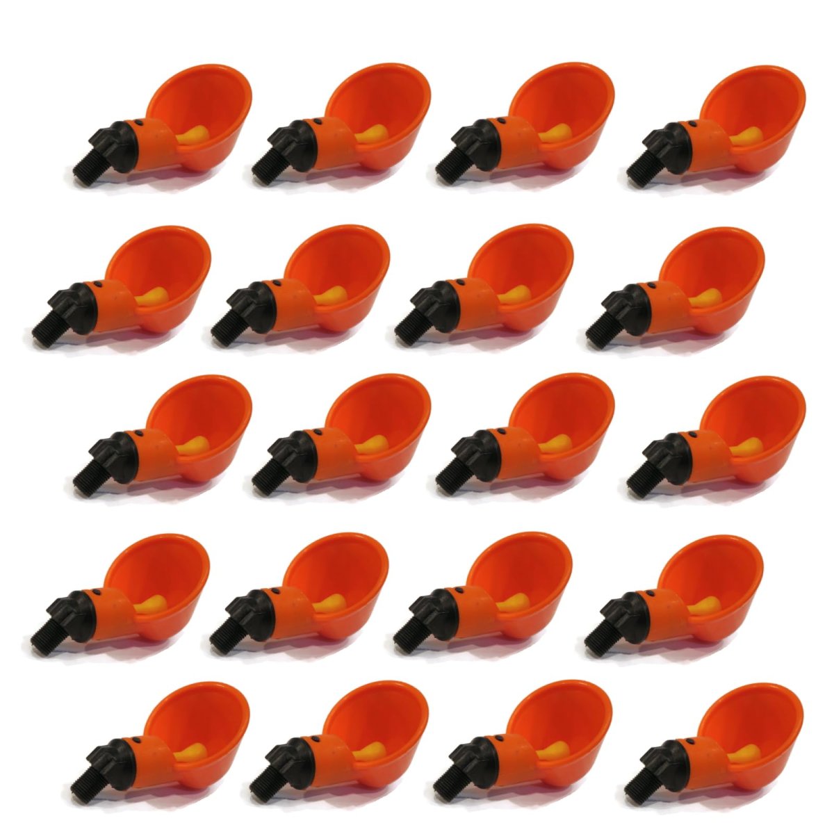 The Rop Shop 20-pack Poultry Drinker Waterer For Chickens Hens Chicks Turkeys Quail Birds