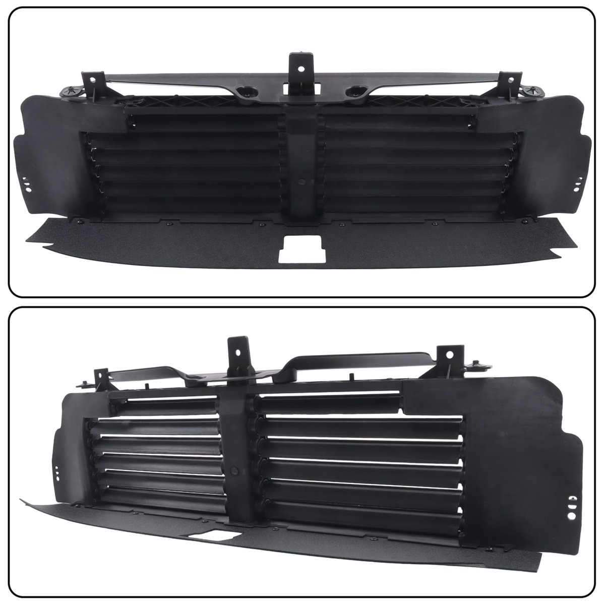 Upper Air Intake Grille With Motor For Xt5 2020 2021 2022 2023 2024 Replacement 85524694 Front Plastic Radiator Airflow Channel