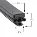 Passl A 25-5-8x28-3-8 Door Gasket Size 30 X 67 Anthony Seal For Cooler Or Freezer A Compatible With Refrigeration