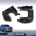 Fog Light Lamp Bracket Front Left Right For Dodge Ram 1500 2019-2022 68403986ab Black