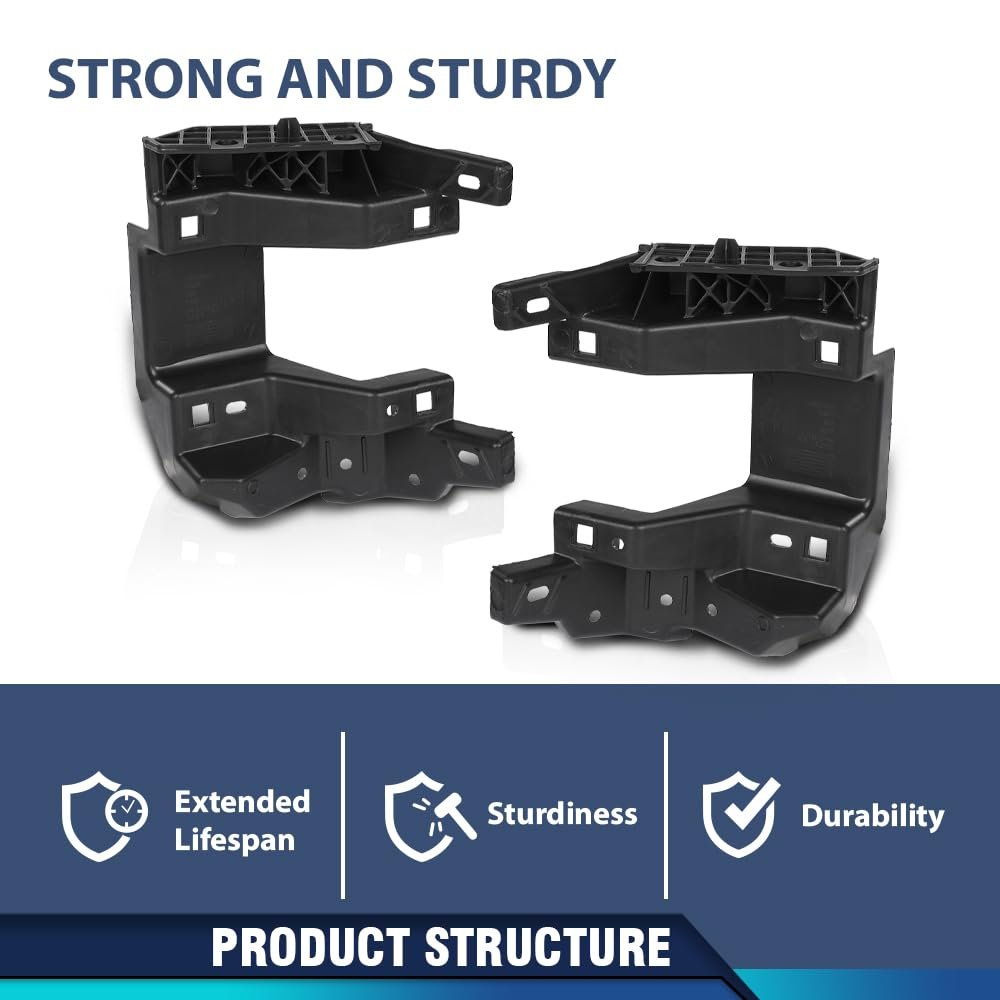 Fog Light Lamp Bracket Front Left Right For Dodge Ram 1500 2019-2022 68403986ab Black