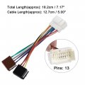 Uxcell 1pcs Car Speaker Connector Harness Adapter For Honda Accord Ex Lx Dx 1998-2002 Civic Sedan 2001-2005