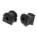 Stabilizer Bar Link Bushing For 2007 2008 2009 Dodge Caliber Natural Rubber Black 2 Piece Set Front Position 