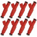 Aintier 8pcs 4 Holes Gasoline Fuel Injectors Set 0280155735 Fit For 00-03 Dodge Dakota For Ram 1500 2500 Van 3500 01-03
