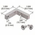 Crl Lower Corner And Screws For Fixed Glass Frame 