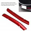 Aramox Front Grille Cover Trim 2pcs Abs Red Bottom Car Accessories Replacement For Mazda Cxa 5 2017a 2020