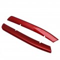 Aramox Front Grille Cover Trim 2pcs Abs Red Bottom Car Accessories Replacement For Mazda Cxa 5 2017a 2020