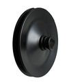 Borgeson 801105 Power Steering Pump Pulley 5-1 2 Diameter Painted Black 