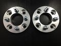 15mm Wheel Adapters 4x100 To 4x114 3 M12x1 5 Studs Forged 6061 T6 Aluminum Silver Finish Set Of 2