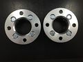 15mm Wheel Adapters 4x100 To 4x114 3 M12x1 5 Studs Forged 6061 T6 Aluminum Silver Finish Set Of 2