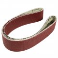 Uxcell 2-inch X 42-inch Aluminum Oxide Sanding Belt 80 Grits Sandpaper Lapped Joint For Sander 3pcs