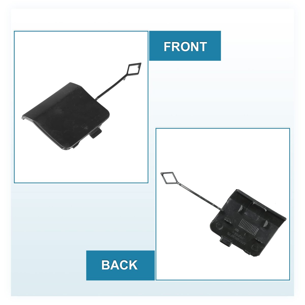 Car Rear Bumper Tow Hook Cover 2128850726 For Mercedes E Class Sedan W212 Facelift 2012-2016 Black