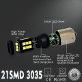 Alla Lighting Ba15s Base 1156 White Led Bulbs Xtreme Super Bright P21w 7506 1141 3497 12v 24v 3035 21-smd 6000k Xenon Bulb For