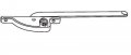 Stb Casement Window Operator Left Hand Face Mount Bronze 9 Long Arm 