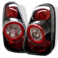 Altezza Euro Style Tail Light Lamp For 2002-2006 Mini Cooper Hatchback 2005-2008 Convertible Black Housing Driver And Passenger 