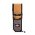 Dickies Utility Knife Sheath For Belt Durable Canvas With Pvc Cut-resistant Lining 2-inch Loop Tan Grey