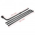 Qiilu L Shape Tire Lug Wrench Repair Tool For Ford F-450 F-550 Super Duty 2008-2016 Iron Material 20in