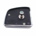 Httmt Mt216-092- Chrome Small Airflow Groove Brake Pedal Pad Compatible With H-d Fat Bob Fxdf Dyna Wide Glide Breakout Fxsb Cvo