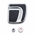 Httmt Mt216-092- Chrome Small Airflow Groove Brake Pedal Pad Compatible With H-d Fat Bob Fxdf Dyna Wide Glide Breakout Fxsb Cvo