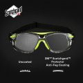 3m Solus 1000 Series S1201sgaf-tskt Grn Blk Scotchgard Anti-fog Coating Clear Af-as Lens Tpe Strap Only