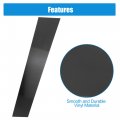 X Autohaux 6 Pcs Car Pillar Post Side Door Window Cover Trim For Honda Civic Sedan 10th Gen 2016-2021 Bright Black