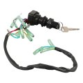 703-82510-43-00 Ignition Main Key Switch Set Replacement For 2-stroke And 4-stroke Outboard Motor Control Includes 2 Keys