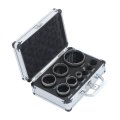 9-piece Diamond Hole Saw Kit A M14 Core Drill Bits For Glass Hard Plastic And Marble 6-68mm With Adapter