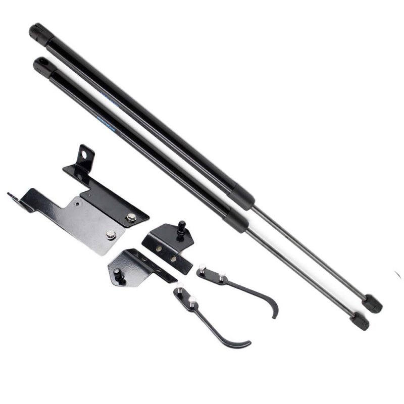 Tsubasa Lift Supports For Jeep Wrangler Jk 2007-2018 Front Bonnet Hood Modify Carbon Fiber Gas Charged Shock Dampers Spring
