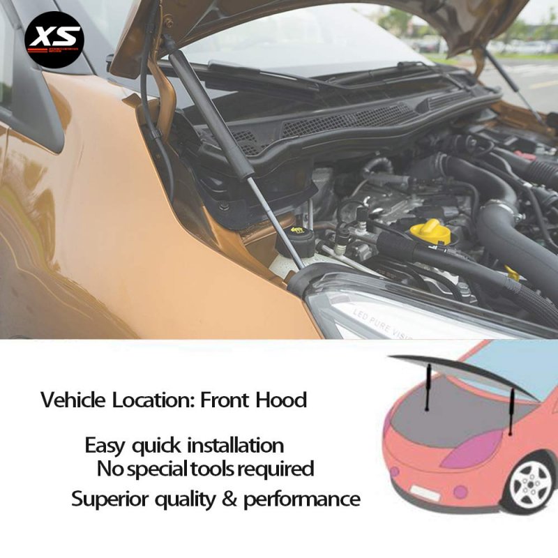 Tsubasa Lift Supports For Jeep Wrangler Jk 2007-2018 Front Bonnet Hood Modify Carbon Fiber Gas Charged Shock Dampers Spring